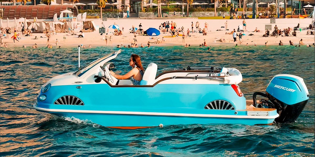 Аренда катера Fiat 500 Boat в Дубае